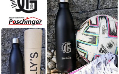 Trinkflaschen Sponsoring JFG Unterer Donauwald e.V.
